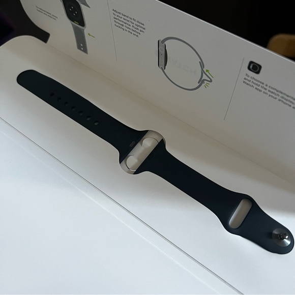 NIB Apple Watch Sport Band, Midnight 41mm S/M - Picture 4 of 5